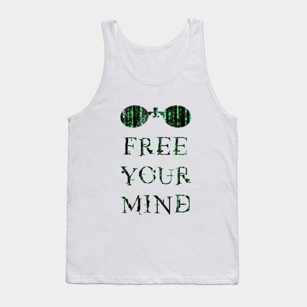 Free your mind neo. Tank Top by Clathrus